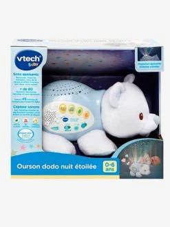 Ourson Dodo Nuit étoilée VTECH Blanc - Toutes Les Marques -Buki France Shop ourson dodo nuit etoilee vtech 2