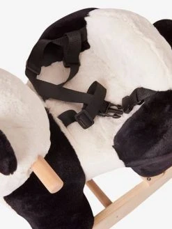 Panda à Bascule Bébé En Bois FSC® Blanc - Vertbaudet -Buki France Shop panda a bascule bebe en bois fsc 3