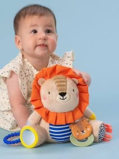 Peluche D'activités Lion - TAF TOYS Orange - Taf Toys 7 Peluche D'activités Lion - TAF TOYS Orange - Taf Toys -Buki France Shop peluche dactivites lion taf toys 2