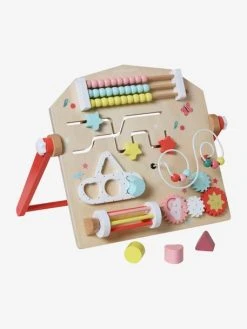 Planche D'activités Verticale En Bois FSC® Multicolore - Vertbaudet -Buki France Shop planche dactivites verticale en bois fsc 2