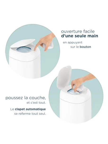 Poubelle à Couches Dress Up ANGELCARE Blanc - Angelcare 5 Poubelle à Couches Dress Up ANGELCARE Blanc - Angelcare – Image 5