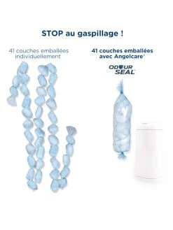 Poubelle à Couches Dress Up ANGELCARE Blanc - Angelcare 11 Poubelle à Couches Dress Up ANGELCARE Blanc - Angelcare -Buki France Shop poubelle a couches dress up angelcare 5