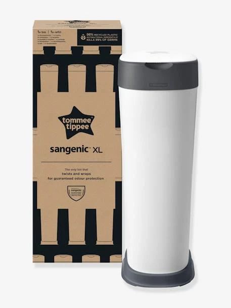 Poubelle Twist & Click XL Tommee Tippee Sangenic Blanc - Tommee Tippee 2 Poubelle Twist & Click XL Tommee Tippee Sangenic Blanc - Tommee Tippee – Image 2