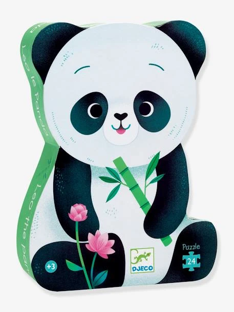 Puzzle 24 Pièces Léo Panda DJECO Blanc - Djeco 1 Puzzle 24 Pièces Léo Panda DJECO Blanc - Djeco