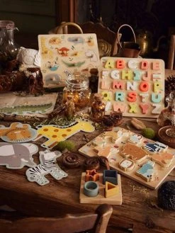 Puzzle Boutons Jungle En Bois FSC® Multicolore - Vertbaudet -Buki France Shop puzzle boutons jungle en bois fsc 3