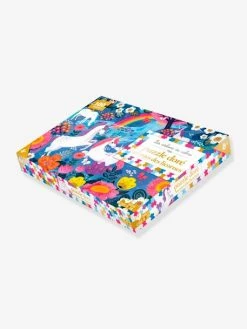 Puzzle Doré Licornes - DEUX COQS D'OR Blanc - Hachette