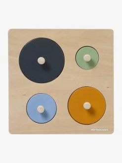 Puzzle Formes Rondes Animaux En Bois FSC® Multicolore - Vertbaudet -Buki France Shop puzzle formes rondes animaux en bois fsc 3