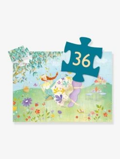 Puzzle La Princesse Du Printemps 36 Pièces DJECO Bleu - Djeco -Buki France Shop puzzle la princesse du printemps 36 pieces djeco 2