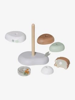 Pyramide à Empiler En Bois FSC® Rose - Vertbaudet -Buki France Shop pyramide a empiler en bois fsc 3