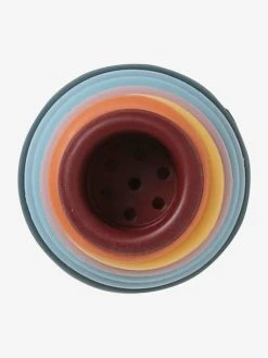 Pyramide à Empiler En Silicone Multicolor - Vertbaudet -Buki France Shop pyramide a empiler en silicone 2