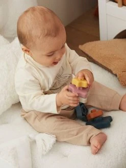 Pyramide D'étoiles à Empiler En Silicone Multicolor - Vertbaudet -Buki France Shop pyramide detoiles a empiler en silicone 2