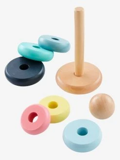 Pyramide D'éveil En Bois FSC® Multicolore - Vertbaudet -Buki France Shop pyramide deveil en bois fsc 2