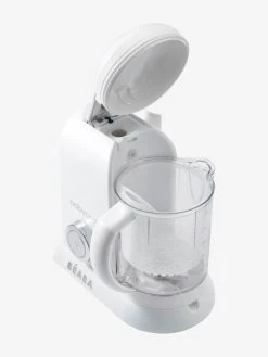 Robot 4 En 1 BEABA Babycook Solo Blanc/vert - Beaba -Buki France Shop robot 4 en 1 beaba babycook solo 4