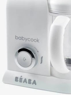 Robot 4 En 1 BEABA Babycook Solo Blanc/vert - Beaba -Buki France Shop robot 4 en 1 beaba babycook solo 5