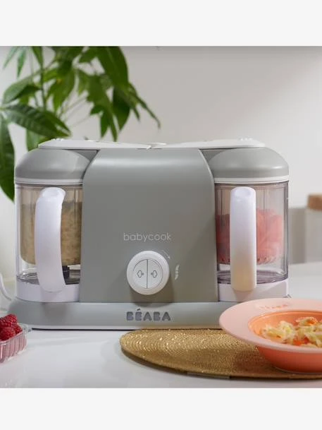 Robot Babycook Duo BEABA Gris/blanc - Beaba 2 Robot Babycook Duo BEABA Gris/blanc - Beaba – Image 2