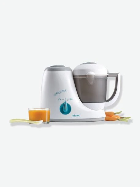 Robot BEABA Babycook Original Blanc/bleu/gris - Beaba 4 Robot BEABA Babycook Original Blanc/bleu/gris - Beaba – Image 4