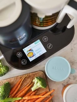 Robot Connecté BEABA Babycook Smart Gris Anthracite/blanc - Beaba -Buki France Shop robot connecte beaba babycook smart 5