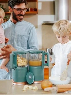 Robot Multifonctions Nutribaby Glass BABYMOOV Forest Green - Babymoov