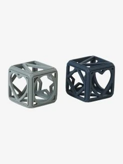 Set De 2 Cubes En Silicone Bleu - Vertbaudet -Buki France Shop set de 2 cubes en silicone 2