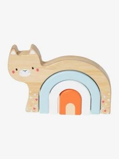 Set De 3 Jouets En Bambou Multicolore - Vertbaudet -Buki France Shop set de 3 jouets en bambou 3