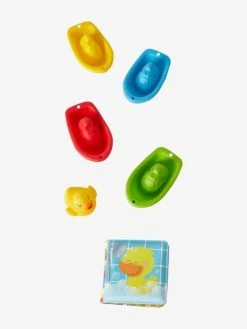 Set Livre, Canard Et Bateaux De Bain Multicolore - Vertbaudet