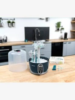 Stérilisateur Et Sèche-biberons électrique BABYMOOV Turbo Pure Gris - Babymoov -Buki France Shop sterilisateur et seche biberons electrique babymoov turbo pure 2