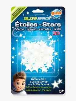 Stickers étoiles 3D BUKI Blanc - Buki