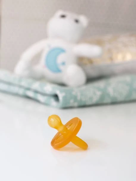 Sucette à Bout Rond Tout Latex 6 Mois+ SUAVINEX Naturel - Suavinex 1 Sucette à Bout Rond Tout Latex 6 Mois+ SUAVINEX Naturel - Suavinex