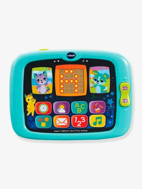 Super Tablette Des P'tits Loulous - VTECH Bleu - Toutes Les Marques 1 Super Tablette Des P'tits Loulous - VTECH Bleu - Toutes Les Marques