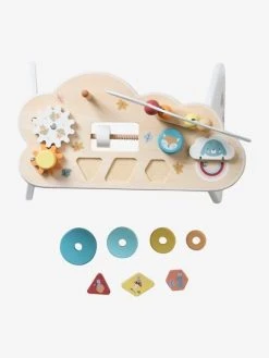 Table Basse D'activités Nuage Les Amis De La Forêt En Bois FSC® Blanc - Vertbaudet -Buki France Shop table basse dactivites nuage les amis de la foret en bois fsc 3