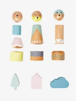 Table D'activités Petits Sioux En Bois FSC® Multicolore - Vertbaudet -Buki France Shop table dactivites petits sioux en bois fsc 3