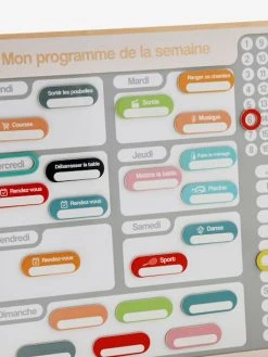 Tableau Organisateur De Semaine Gris - Vertbaudet 6 Tableau Organisateur De Semaine Gris - Vertbaudet -Buki France Shop tableau organisateur de semaine 2