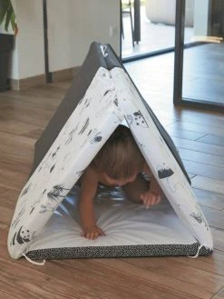 Tapis De Motricité XL Black And White Experience - CANDIDE Blanc - Candide -Buki France Shop tapis de motricite xl black and white experience candide 5