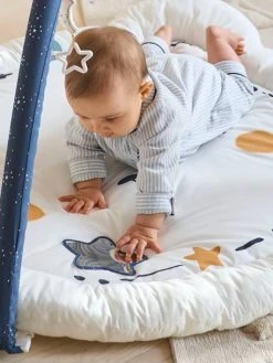 Tapis D'éveil Avec Arches CÉLESTE Beige - Vertbaudet -Buki France Shop tapis deveil avec arches celeste 4