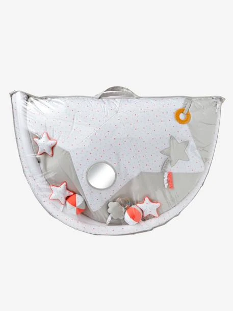 Tapis D'éveil Pluie D'étoiles Blanc Imprimé - Vertbaudet 5 Tapis D'éveil Pluie D'étoiles Blanc Imprimé - Vertbaudet – Image 5