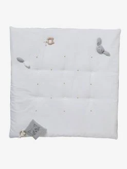 Tapis D'éveil Sans Arche, En Gaze De Coton Bio* MINI COMPAGNIE Gris - Vertbaudet