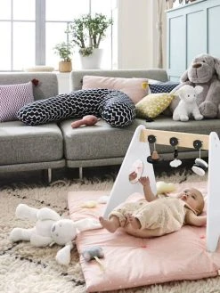 Tapis D'éveil Souple Sans Arche Sweet Fun Rose Imprimé - Vertbaudet -Buki France Shop tapis deveil souple sans arche sweet fun 2