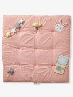 Tapis D'éveil Souple Sans Arche Sweet Fun Rose Imprimé - Vertbaudet