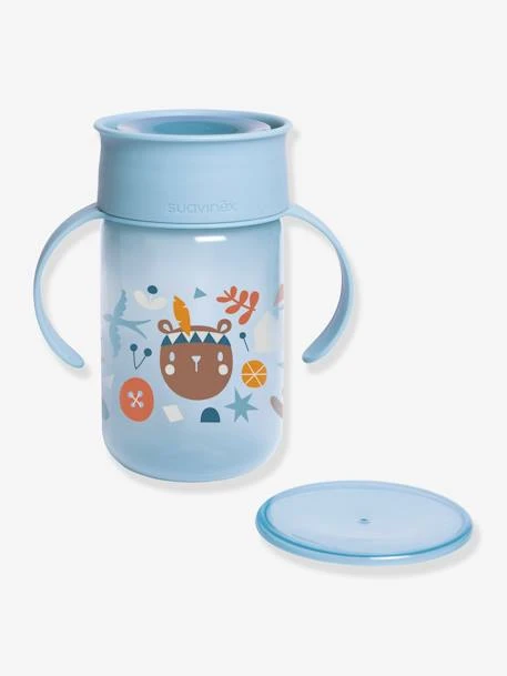 Tasse D'apprentissage 360° Booo 340 Ml SUAVINEX Foret Bleu - Suavinex 2 Tasse D'apprentissage 360° Booo 340 Ml SUAVINEX Foret Bleu - Suavinex – Image 2