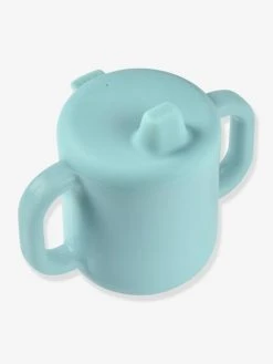 Tasse D'apprentissage BEABA En Silicone Bleu - Beaba -Buki France Shop tasse dapprentissage beaba en silicone 3