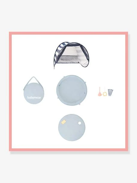 Tente Anti-UV Pop-up Aquani BABYMOOV Bleu Blanc Gris - Babymoov 2 Tente Anti-UV Pop-up Aquani BABYMOOV Bleu Blanc Gris - Babymoov â Image 2