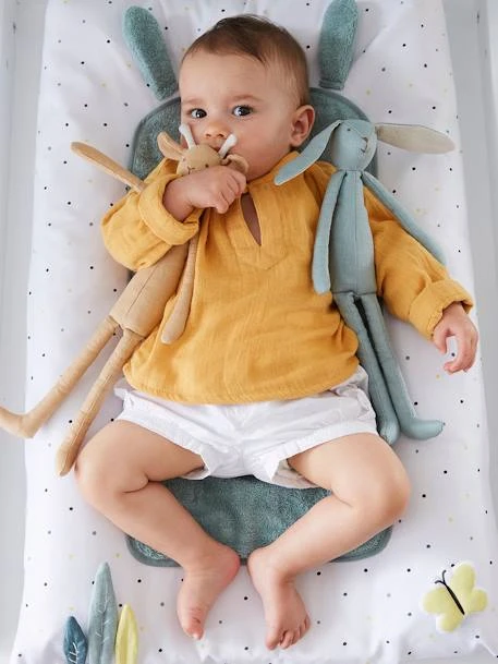 Trio De Poupées En Lin Multicolore - Vertbaudet 2 Trio De Poupées En Lin Multicolore - Vertbaudet – Image 2