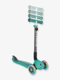 Trottinette Go Up Deluxe Play Lights - GLOBBER Vert - Globber -Buki France Shop trottinette go up deluxe play lights globber 5
