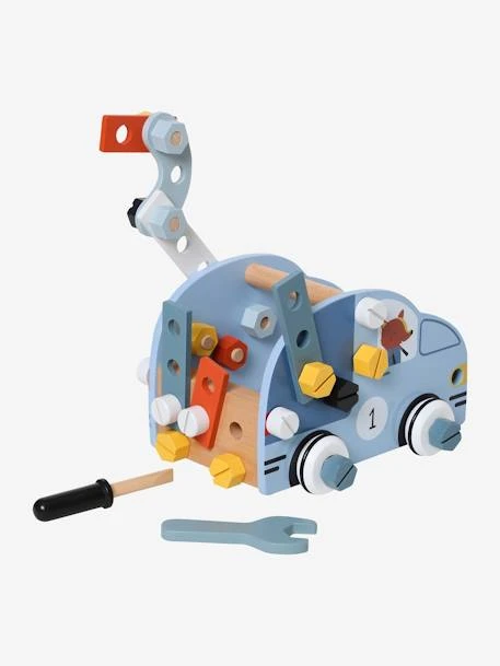 Voiture à Construire Et à Bricoler En Bois FSC® Gris - Vertbaudet 2 Voiture à Construire Et à Bricoler En Bois FSC® Gris - Vertbaudet – Image 2