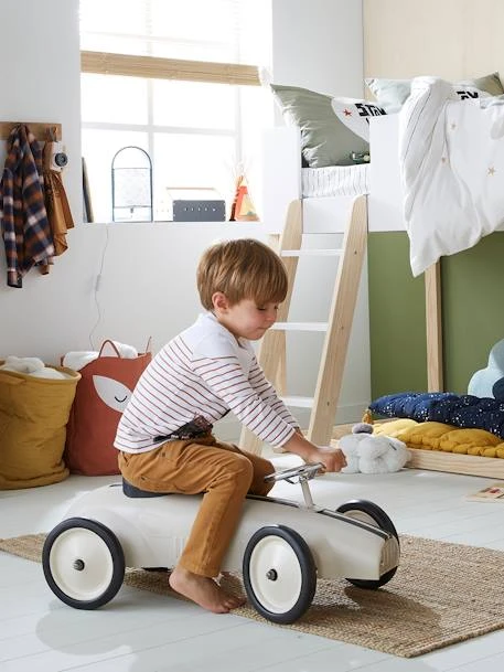 Voiture Porteur En Métal Multicolore - Vertbaudet 3 Voiture Porteur En Métal Multicolore - Vertbaudet – Image 3